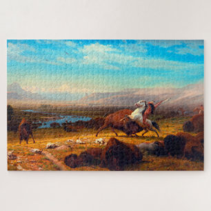 Das Letzte des Buffalo Albert Bierstadt 1888 Puzzle