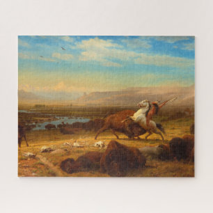 Das Letzte des Buffalo von Albert Bierstadt Puzzle