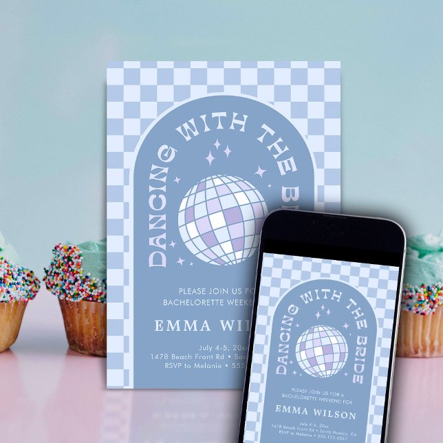 Das letzte Disco Junggeselinnen-Abschied Weekend v Einladung (Von Creator hochgeladen)