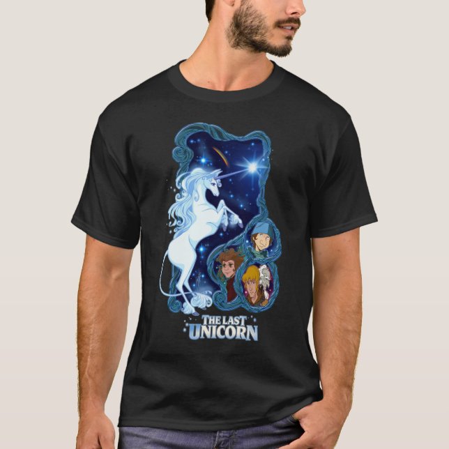 Das letzte Einhorn lustig T-Shirt (Vorderseite)