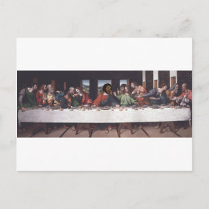 Das letzte Fresko Postkarte