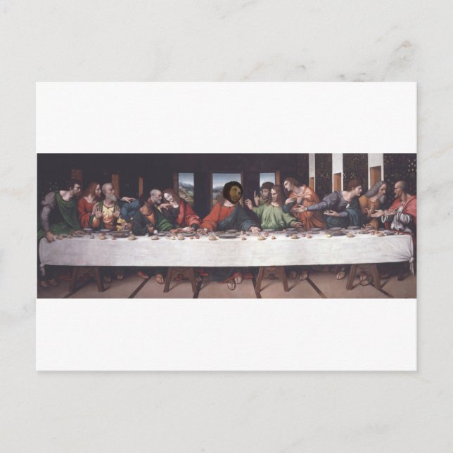 Das letzte Fresko Postkarte (Vorderseite)