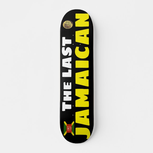 DAS LETZTE JAMAIKANISCHE JMT 7 3/4" Skateboarddeck (Vorne)