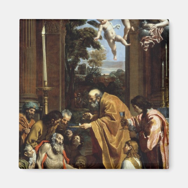 Das letzte Opfer von St. Jerome, 1614 Magnet (Vorne)