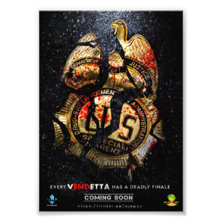 Das letzte Poster der Vendetta Teaser