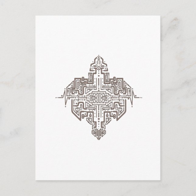 Das letzte Raster Postkarte (Vorderseite)