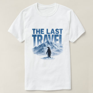 Das letzte Reiseabenteuer Pinguin Schneebedeckter T-Shirt