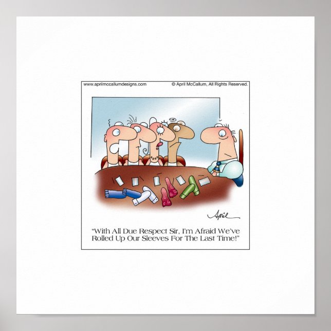 DAS LETZTE ROLL Cartoon Poster (Vorne)