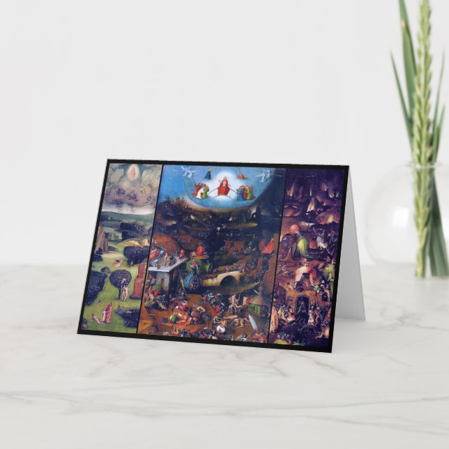 Das letzte Urteil, Bosch Karte (Vorderseite)