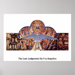 Das letzte Urteil durch Fra Angelico Poster