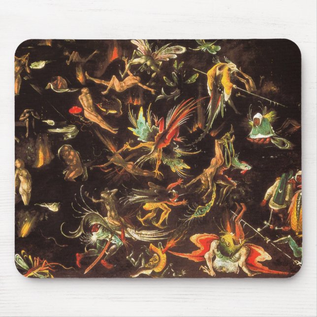 Das letzte Urteil durch Hieronymus Bosch Mousepad (Vorne)