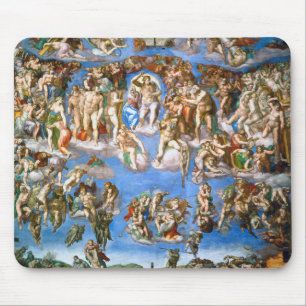 Das letzte Urteil, Michelangelo, 1536-1541 Mousepad