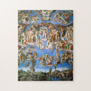 Das letzte Urteil, Michelangelo, 1536-1541 Puzzle