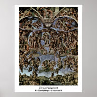 Das letzte Urteil von Michelangelo Buonarroti