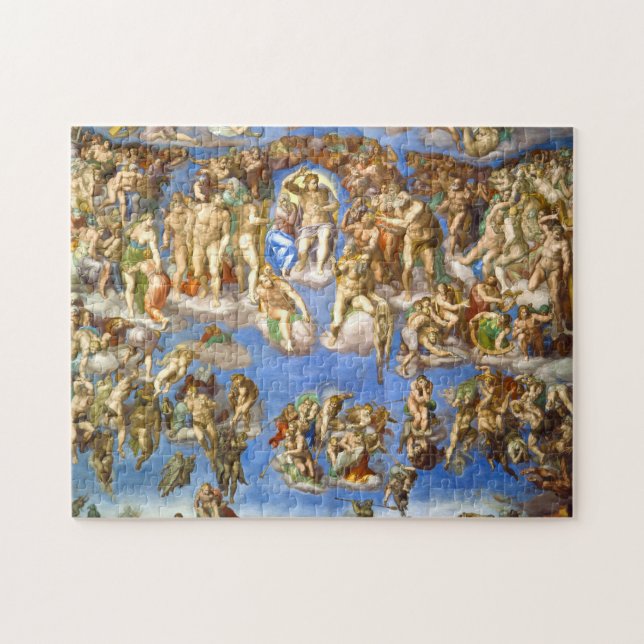 Das letzte Urteil von Michelangelo Puzzle (Horizontal)