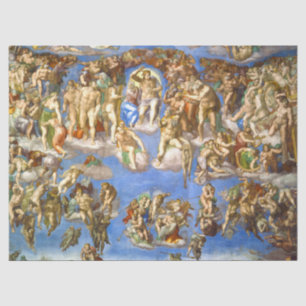 Das letzte Urteil von Michelangelo Seidenpapier