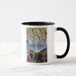 Das letzte Urteil, zentrale Platte von einem Tasse