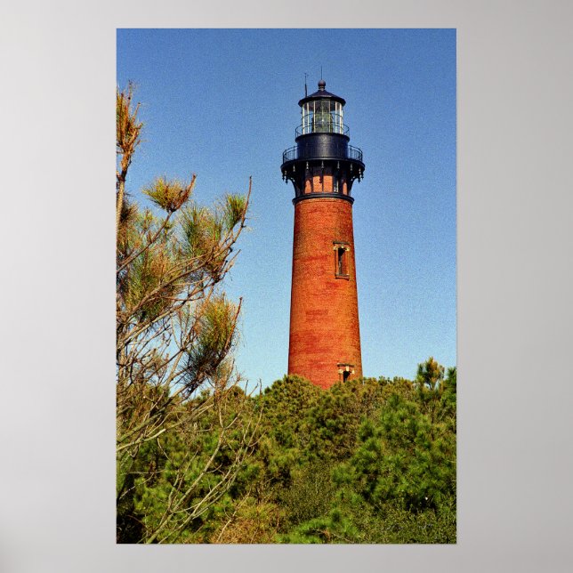 Das Leuchtfeuer von Currituck Beach Poster (Vorne)