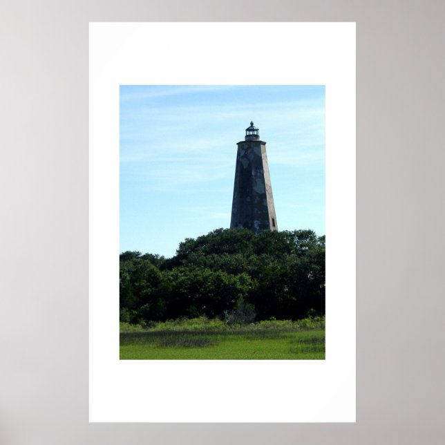 Das Leuchtturm Bald Head Island Poster (Vorne)