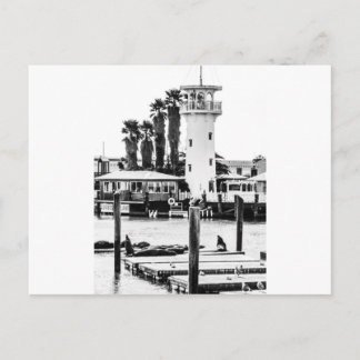 Das Leuchtturm der Insel Forbes Postkarte