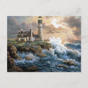 Das Leuchtturm Postkarte
