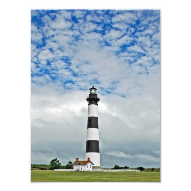 Das Leuchtturm von Bodie Island Fotodruck (Vorne)