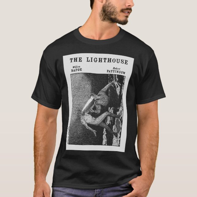 Das Leuchtturmposter T-Shirt (Vorderseite)