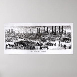Das Levee, New Orleans Poster