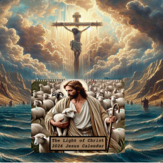 Das Licht Christi: Jesus-Kalender 2026 Kalender