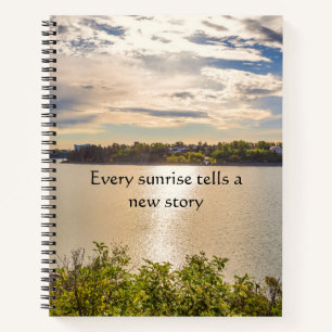 Das Licht der Natur ist das reinste Gold Notizbuch