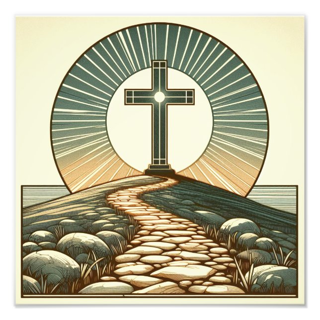 Das Licht der Welt Fotodruck (Vorne)