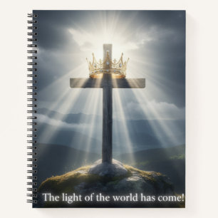 Das Licht der Welt ist gekommen! Notizbuch