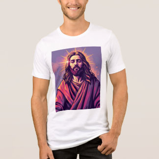 Das Licht der Welt: Jesus in Robe Grafisches T-Shi Tri-Blend Shirt