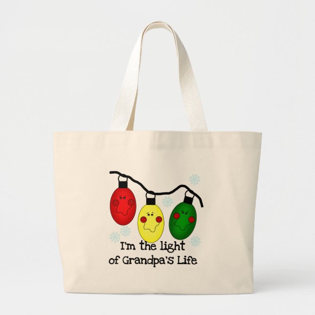 Das Licht des Lebens der Großvater Jumbo Stoffbeutel (Vorne)