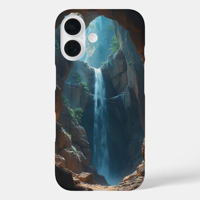 Das Licht des verborgenen Wasserfalls Case-Mate iPhone Hülle (Rückseite)