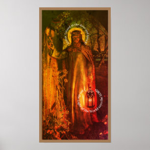 Das Licht des Weltposters Poster