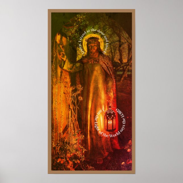 Das Licht des Weltposters Poster (Vorne)