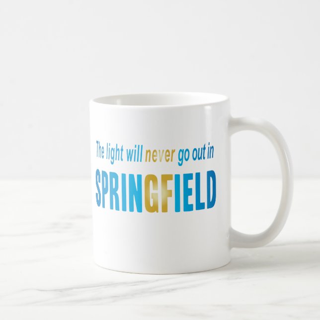 Das Licht erlischt nie Tasse (Rechts)