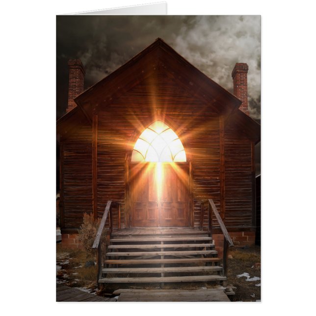 Das Licht Gottes schleicht durch den Sturm (Vorne)