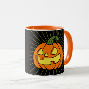 Das Licht strahlt in der Dunkelheit Jack-o-Laterne Tasse