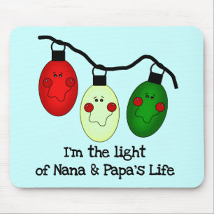 Das Licht von Nana und Papa's Lebensdingen und Ges Mousepad