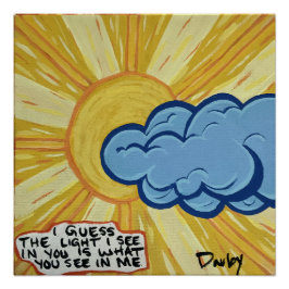 Das Lichtplakat Poster