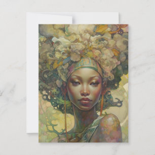 Das liebende Herz Postkarte