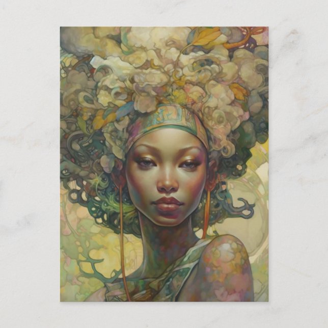 Das liebende Herz Postkarte (Vorderseite)