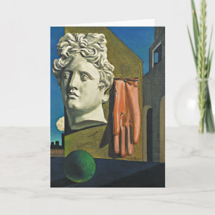Das Liebeslied Giorgio de Chirico Karte