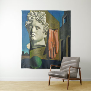 Das Liebeslied Giorgio de Chirico Wandteppich
