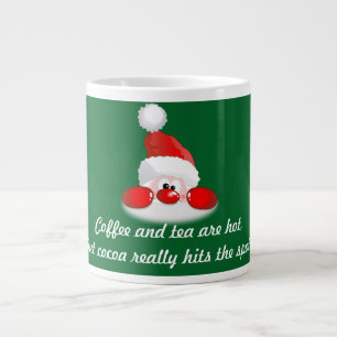 Das Lieblingsgetränk des Weihnachtsmanns Jumbo-Tasse
