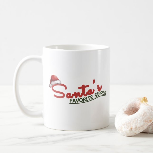 Das Lieblingsprojekt des Weihnachtsmanns für den S Kaffeetasse (Mit Donut)