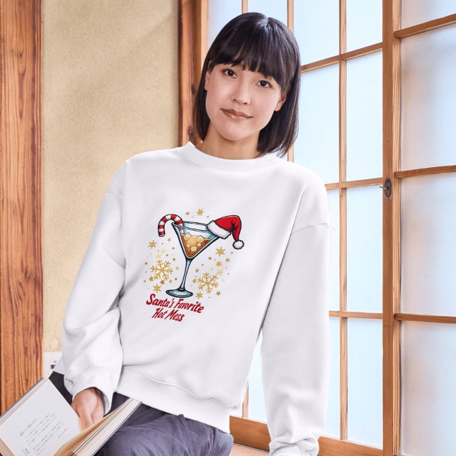 Das liebste Hot Mess Sweatshirt des Weihnachtsmann (Von Creator hochgeladen)