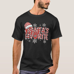 Das liebste Shirt des Weihnachtsmanns   Funny Chri